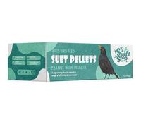 Suet Shop - Peanut & Insect Suet Pellets, 12.55kg Bulk Wild Bird Food - Enriched with Human Grade Beef Tallow, High in Energy & Protein - All-Season Bird Feed - Manufactured In The UK