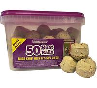 Suet To Go Insect Balls in Tub Wild Bird Treat, 50 x 90 g