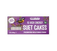 Suet To Go Insect Flavour Suet Blocks Wild Bird Treat 10x300 g, White