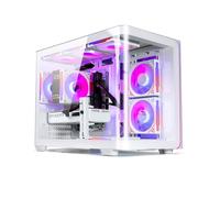 suevery Gaming PC | Core 13th I9 13900HX(24Cores 32Threads Up to 5.4G) RTX 5060 8G GPU | DDR5 32G RAM | Nvme 1TB SSD | Prebuilt Desktop Computer White WiFi