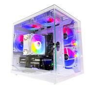 suevery High-Performance Desktop Computer | Ryzen 7 5700X + RTX 5060 | 32GB DDR4 + 1TB SSD | WIFI6| Office Design Programming Video Editing Gaming Console