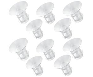Suevut Silicone Flange Inserts 13/15/17/19/21mm for 24mm Breast Pump Shields - Compatible with Momcozy, Elvie, Spectra, Lansinoh, Willow, Comfortable Fit, 10PCS