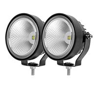 SUFEMOTEC 4 Inch Led Driving Light 60W White Auxiliary Light Waterproof Work Light For Vehicles Motorcycles Truck Car SUV ATV UTV Boat Pickup Tractor 4x4 Off Road 12V 24V Floodlight