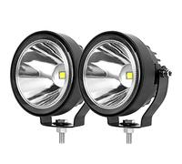 SUFEMOTEC LED Spot 4x4 Offroad Work Lights 4 Inch 60W Waterproof Additional Driving Bumper Lights Fit for 12V 24V Car Truck UTV ATV Boat Motorcycles Fog Lights