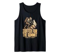 Suffer for The Summit Gritty Hiker Dark Humor Trekking Tank Top