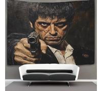 SUFFERBOW 3D The Godfather Print Wall Blanket Home Decoration Bedding Poster Wall Art Tapestry Tapestries Wall Hanging Soft Polyester for Kids Boys Girls Bedroom Living Room 180cmx230cm