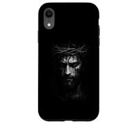 Suffering Jesus Christ with Crown Of Thorns Portrait Case for iPhone XR