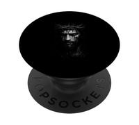Suffering Jesus Christ with Crown Of Thorns Portrait PopSockets Adhesive PopGrip