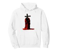 Suffering Messiah Art | Dark Christian Symbolic Design Pullover Hoodie