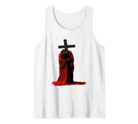 Suffering Messiah Art | Dark Christian Symbolic Design Tank Top