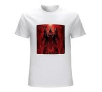 Suffocation Blood Oath Unisex T-Shirt Graphic Printed Tee Mens White Shirt