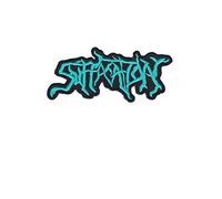 Suffocation Brutal Technical Death Met Patch Badge Embroidered Iron on Applique Souvenir Accessory