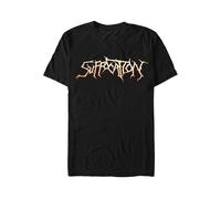 Suffocation - Hymns Logo - T-Shirt - black - S - 100% Cotton,Jersey S