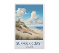 Suffolk Coast England,Retro Metal Tin Sign Vintage Sign For Home Coffee Wall Decor(30x40cm)12x16 inch-AA71