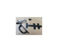 Suffolk Latch Old Country Black Antique by Ironmongery World