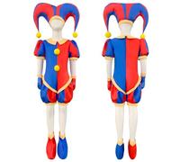 Suffolly Amazing Digital Circus Costume 8 Styles Pomni Jumpsuit Pomni Costume Fancy Dress Digital Circus Outifit for World Book Day,Carnival Halloween