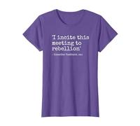 Suffragette Movement I Incite This Meeting To Rebellion T-Shirt