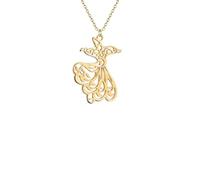 Sufi Dance Pendant Necklace For Women Whirling Dervish Choker Arabic Ramadan Gift