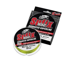Sufix 832 Advanced Superline Neon Lime 0.13mm / 8.2kg / 18lb / 120m