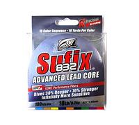 Sufix 832 Lead Core 18 lb Metered, metered Multi-Colored