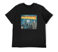 Sufjan Stevens Illinoise T-Shirt Mens T-Shirt Black L