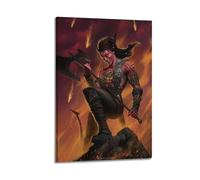 SUFOGBVG Art Poster for Game Baldur's Gate 3 Poster Decorative Painting Canvas Wall Posters And Art Picture Print Modern Family Bedroom Decor Posters 16x24inch(40x60cm)