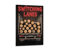 SUFOGBVG Inherited Fear - Switching Lanes Poster in S Poster Decorative Painting Canvas Wall Posters And Art Picture Print Modern Family Bedroom Decor Posters 24x36inch(60x90cm)