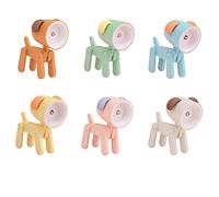 SUFUBAI Cartoon Mini DIY Cute Dog LED Desk Lamp Portable Adjustable Night Light Eye-Protection for Home Office College Dorm Room Girls Boys Decor Gift(Multicolor)