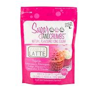 Sugar and Crumbs Vanilla Latte Natural Flavoured Icing Sugar for Cake and Cupcake Topping - Nut, Lactose, Dairy and Gluten Free - 500g