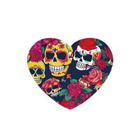 Sugar And Skulls And Flowers Printing Fashion Car Air Freshener Cards 10 Pcs Car Scented Hanging Sheets