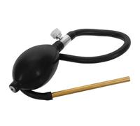 Sugar Art Blowing Pump with Rubber Bulb and Copper Tube for Decorating | Ergonomic Grip, Easy Manual Operation, Black Finish, Helps Beginners and Candy Artists Shape Bubbles and Sculptures