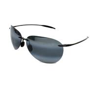 GAFAS MAUI JIM - Sugar Beach_421-02 C: BLACK/EYE SIZE: 62 TEMPLE LENGTH: 127 VERTICAL SIZE: 45