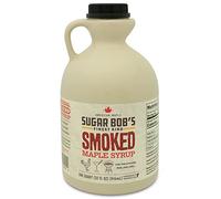 Sugar Bob's Finest Kind - Smoked Maple Syrup - Glaze, Marinade, Cocktail Mixer, 32 fl oz - Made in Vermont