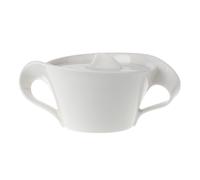 Villeroy & Boch - New Wave Sugar/jampot 6 pers - White