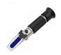 Sugar Brix Meter Meter Refractometer Hand Held 45-82% Sugar Honey Minimum Division 0.5% Brix Content Fruit Juice Liquids ATC Refractometer Easy To Clean And Store