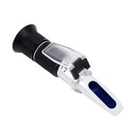 Sugar Brix Meter Portable Handheld 0~50% Refractometer ATC Concentration Meter Sugar Refractometer With Box For Honey Fruit Juice Beekeeping Easy To Clean And Store