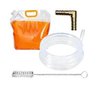 Sugar Bush Buckets - Eco Friendly Durable Tubing Spouts, Outdoor Countryside Foraging Tools, Backyard Wilderness Survival Gear | Liquid Extraction Set for Camping Mountainous Excursions
