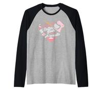 Sugar Butter Flour Cocoa Vanilla Baking Typography Raglan Baseball Tee