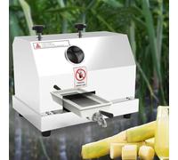 Sugar Cane Juicer Machine, Stainless Steel Manual Extractor, 220lbs/h Desktop Sugarcane Press for Restaurants and Snacks, Efficient Juice Extraction