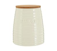 Maison by Premier Winnie Dolomite Sugar Canister Premier Housewares Cream One Size