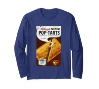 Sugar Cinnamon Pop Tarts Toaster Pastries French Box Art Long Sleeve T-Shirt