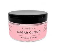 Sugar Cloud Whipped Soap, with Sweet Almond Oil, Shea Butter and Vitamin E, Candy and Vanilla Fragrance, Luxury Self-Care