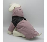 Sugar Coat Pet Warm Coat for Winter Cold Weather Dog & Cat Clothes Insulated Padded Snow Parka w/Leash Ring - Julian (Lilac, L)