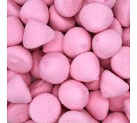 Sugar Coated Paint Balls Marshmallow Sweets - Colourful Pick n Mix Marshmallow (225g, Pink)