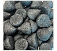 Sugar Coated Paint Balls Marshmallow Sweets - Colourful Pick n Mix Marshmallow Variety Pack - Soft & Chewy Party Favourites (1000g, Black Paint Balls)