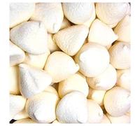 Sugar Coated Paint Balls Marshmallow Sweets - Colourful Pick n Mix Marshmallow Variety Pack - Soft & Chewy Party Favourites (2000g, White Paint Balls)