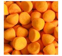 Sugar Coated Paint Balls Marshmallow Sweets - Colourful Pick n Mix Marshmallow Variety Pack - Soft & Chewy Party Favourites (500g, Orange Paint Balls)