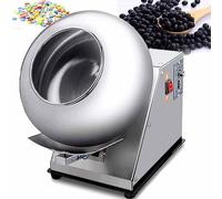 Sugar Coating Machine, Candy Coater for Chocolate, Polishing and Drying for Food and Pharmaceutical Industries, 220V, Efficient Coating and Finishing Equipment
