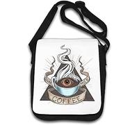 Sugar Coffee Milk The Trinity All Seeing Eye Shoulder Bag White