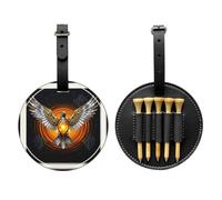 Sugar Conjuration Print Custom Halloween PU Golf Tees Holder | Bring Spooky Halloween Vibes To The Golf Course, Fun Golf Accessory And Gift For Golf Lovers